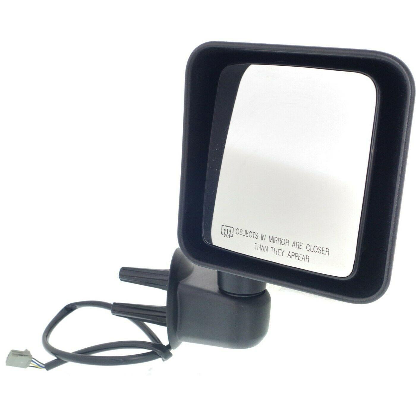 2014 Jeep Wrangler Mirror Passenger Side Power , CH1321372. Direct fit for easy installation.
