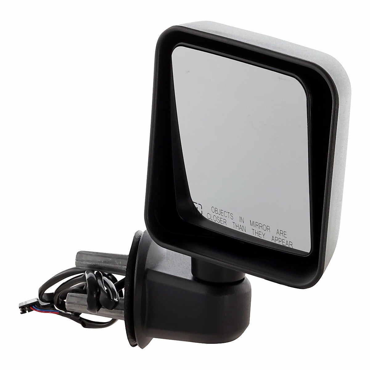 2015-2017 Jeep Wrangler Rear Passenger Side Door Mirror, ch1321390. Front view.