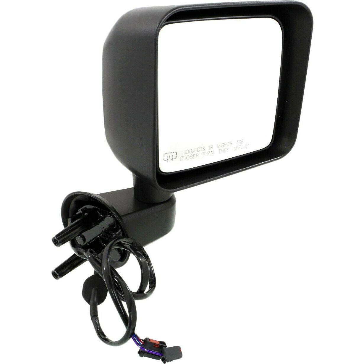 2018 Jeep Wrangler Mirror Passenger Side Power , CH1321390. Perfect fit and finish.
