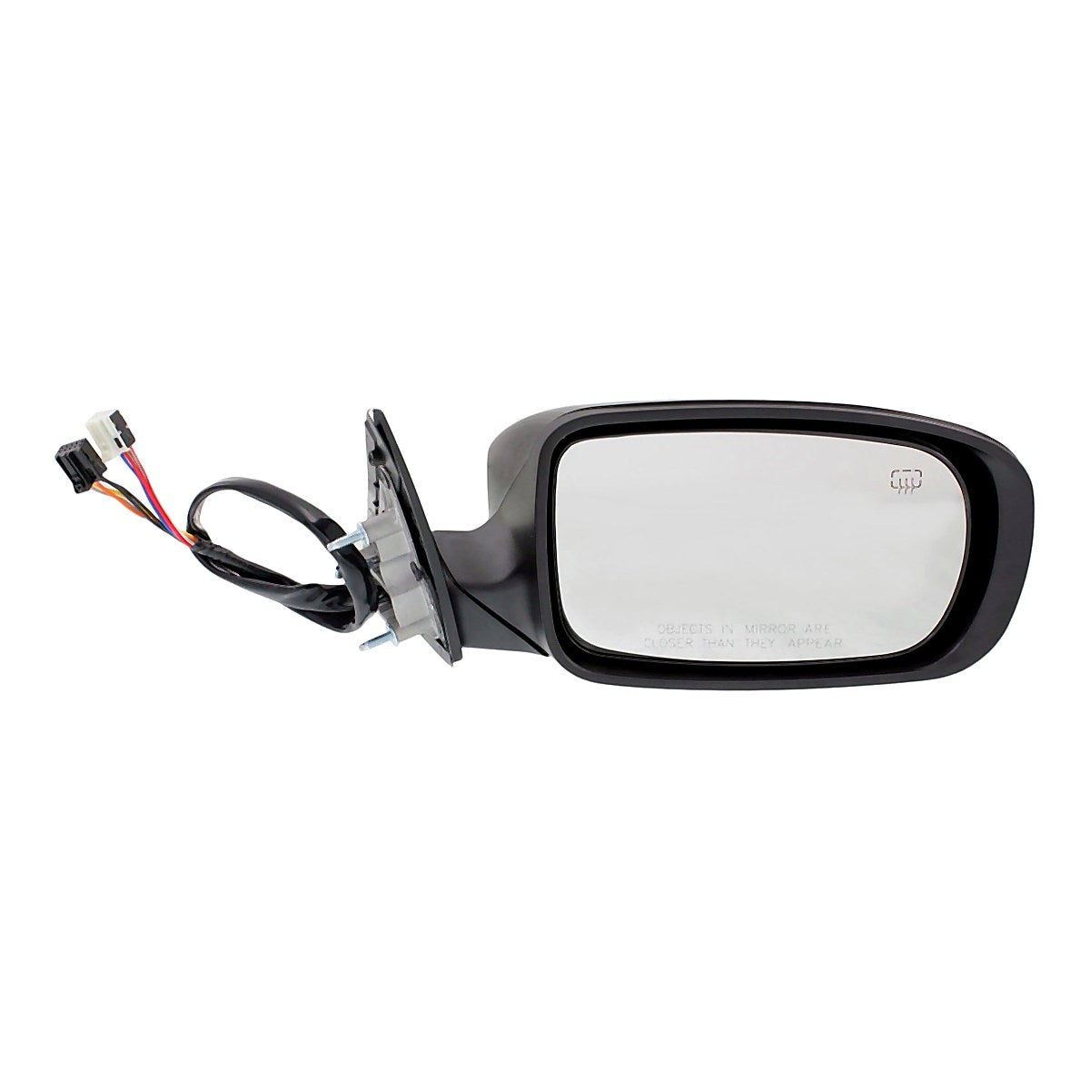 2011-2022 Dodge Charger Rear Passenger Side Door Mirror, ch1321397. Front view.