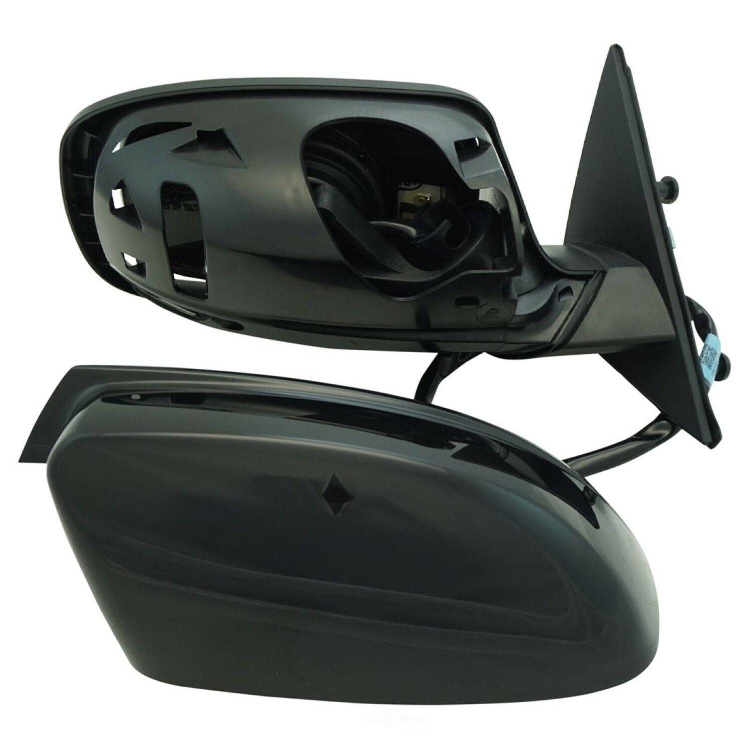 2011-2022 Dodge Charger Mirror Passenger Side Power , CH1321397. Angle view for visual reference.