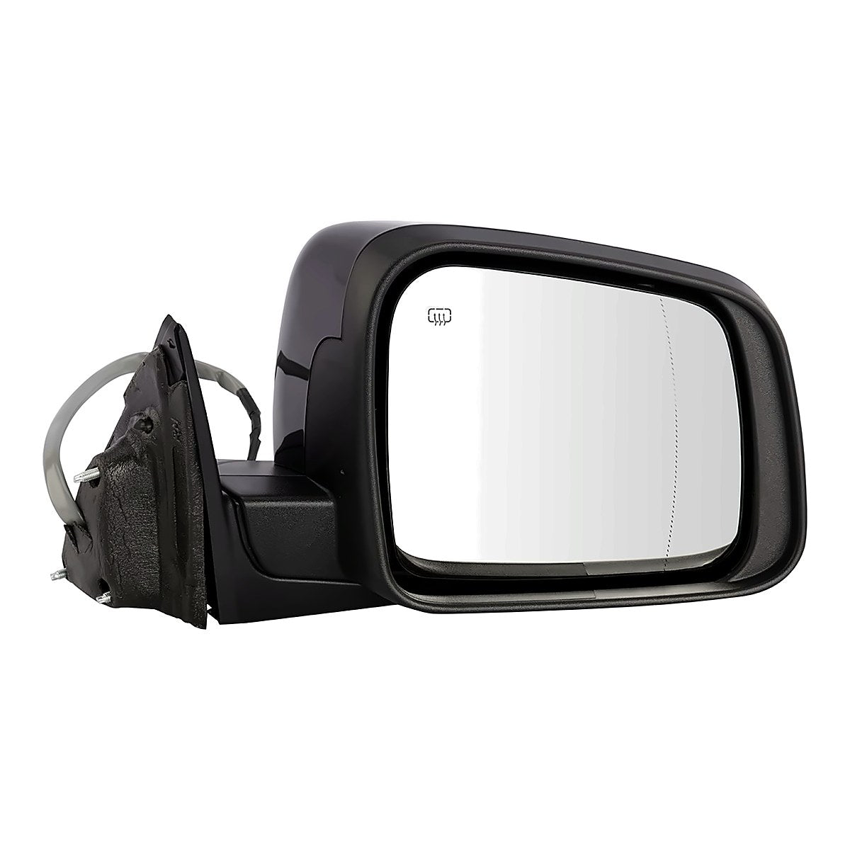 2014-2021 Jeep Grand Cherokee Rear Passenger Side Door Mirror, ch1321413. Front view.