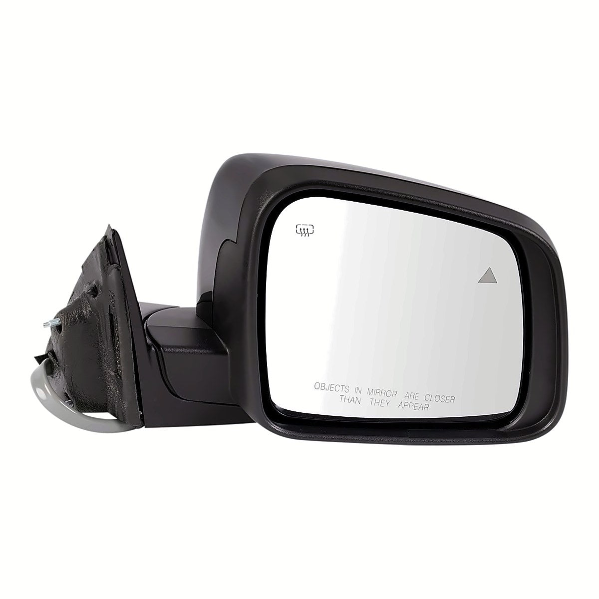 2011-2019 Jeep Grand Cherokee Rear Passenger Side Door Mirror, ch1321415. Front view.