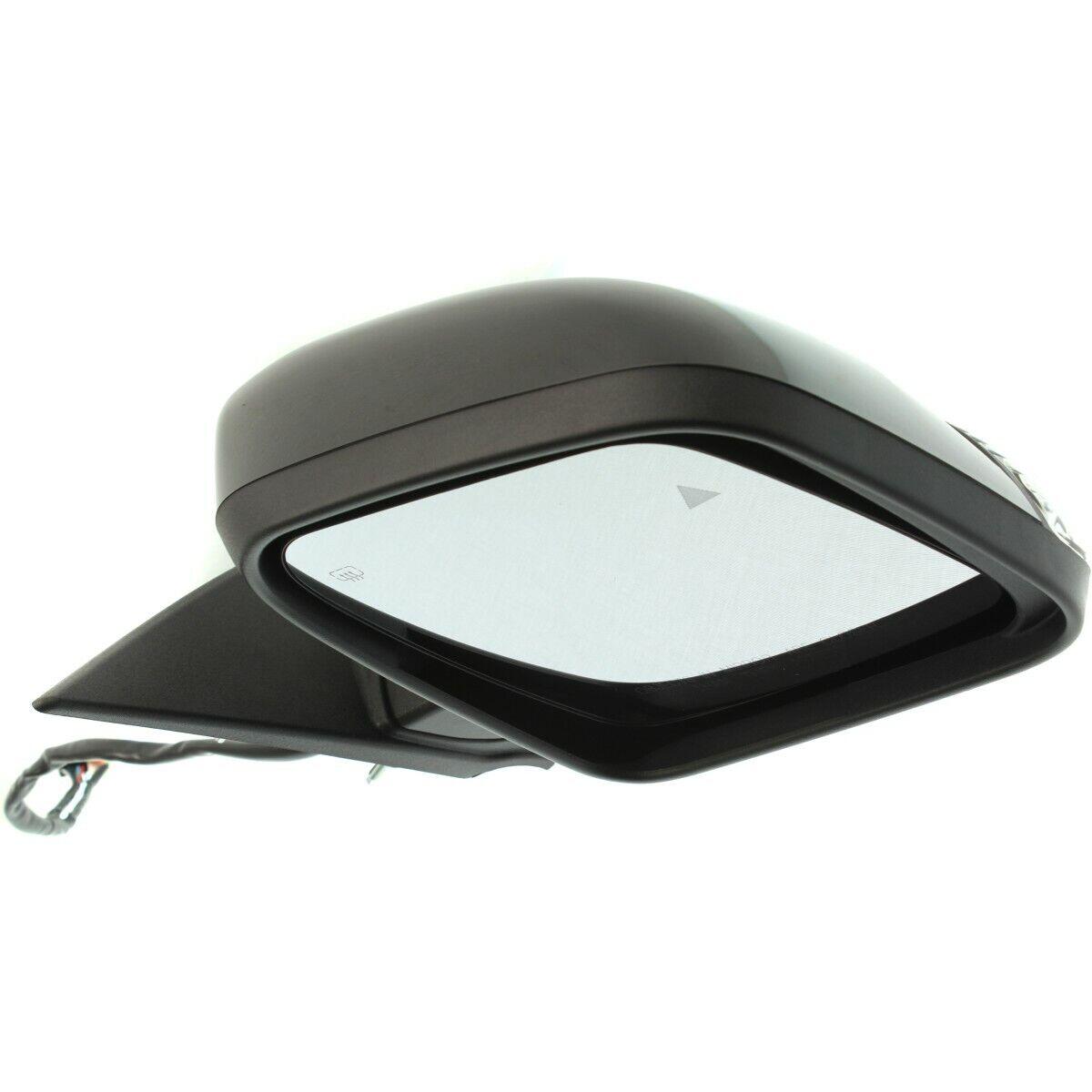 2011-2022 Dodge Durango Mirror Passenger Side Power , CH1321419. Precision fitment for collision repair.