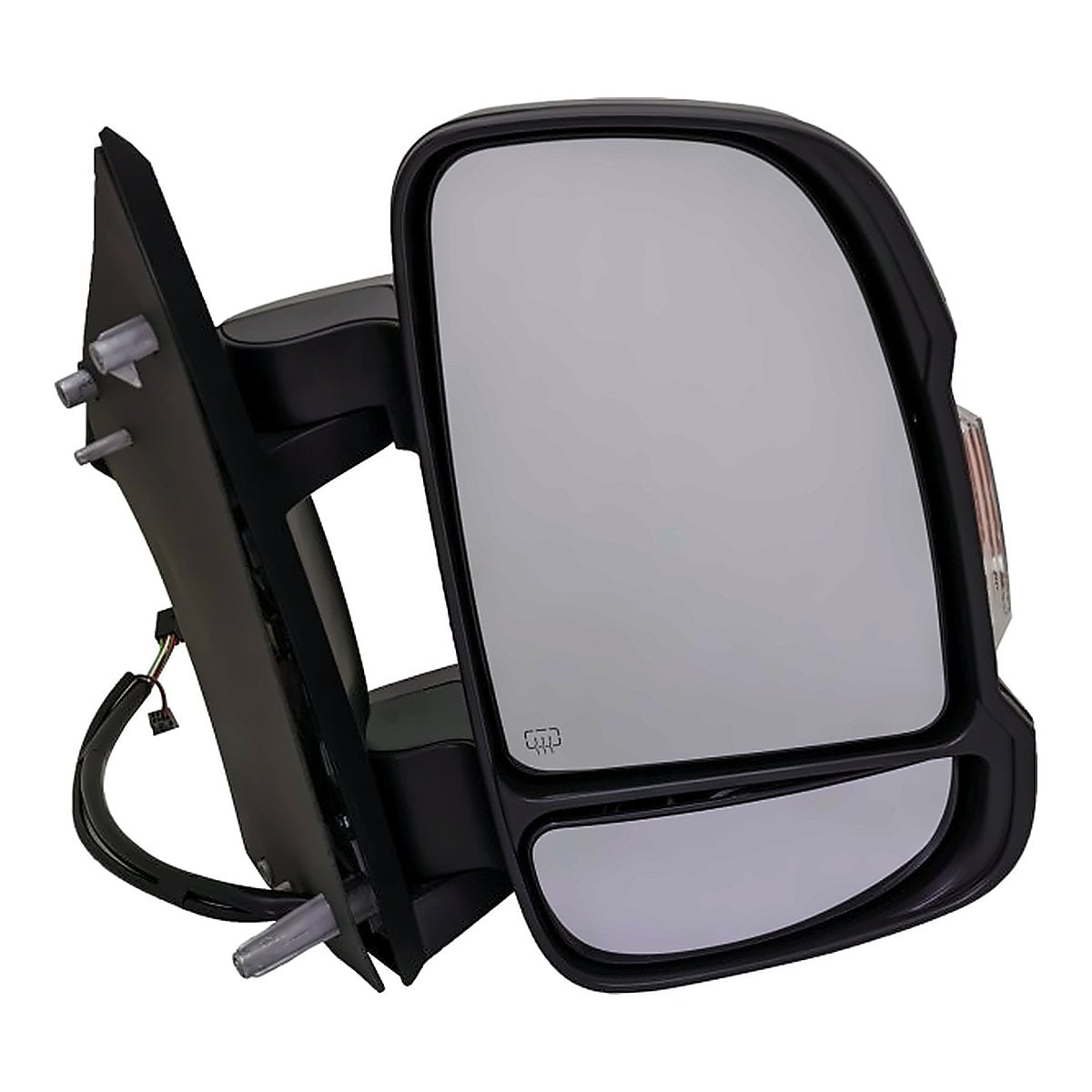 2014-2023 RAM Promaster 3500 Rear Passenger Side Door Mirror, ch1321432. Front view.