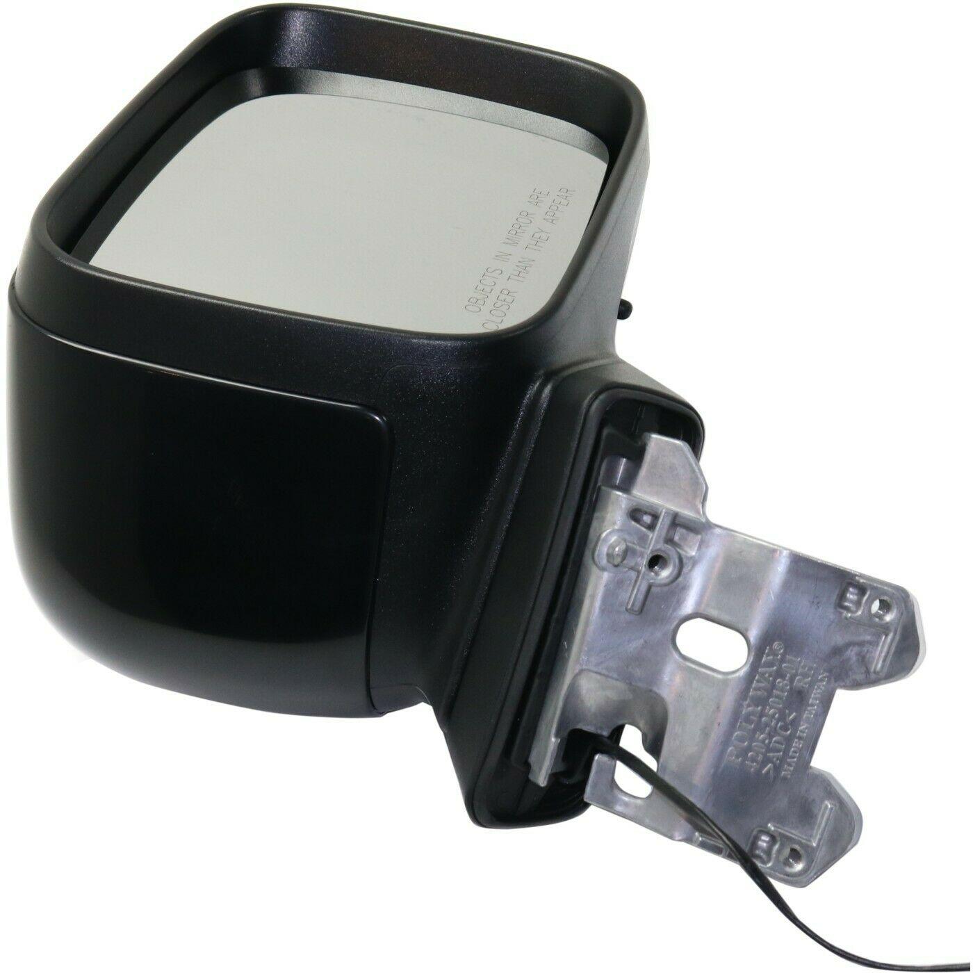 2015-2018 Jeep Renegade Mirror Passenger Side Manual , CH1321444. OEM-style replacement.
