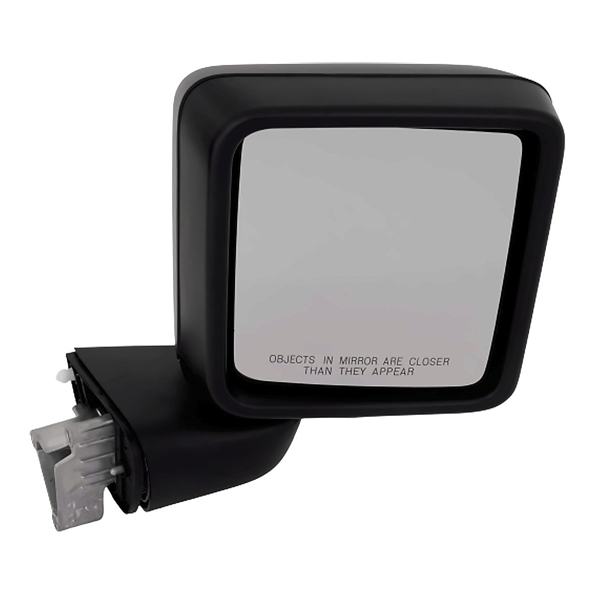 2018-2023 Jeep Wrangler Rear Passenger Side Door Mirror, ch1321449. Front view.