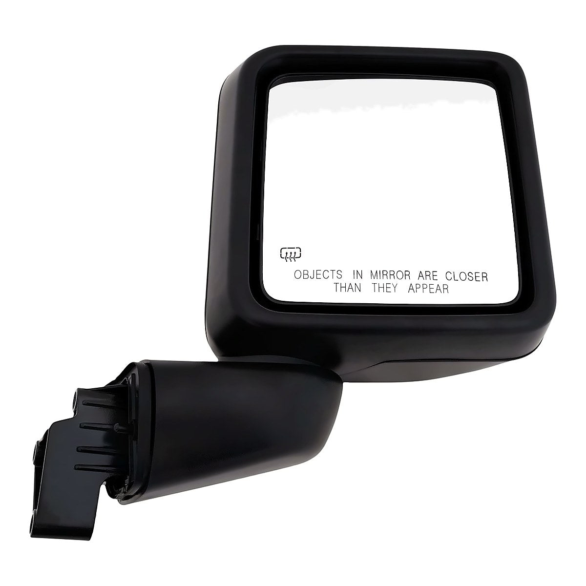 2018-2023 Jeep Wrangler Rear Passenger Side Door Mirror, ch1321450. Front view.