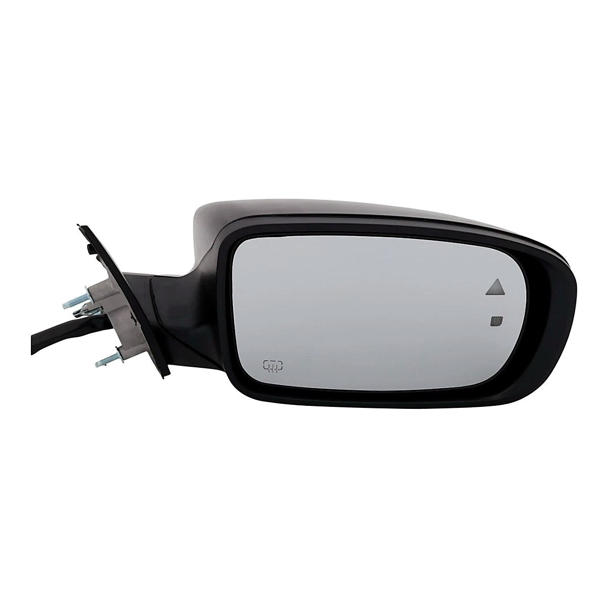 2011-2022 Dodge Charger Rear Passenger Side Door Mirror, ch1321452. Front view.