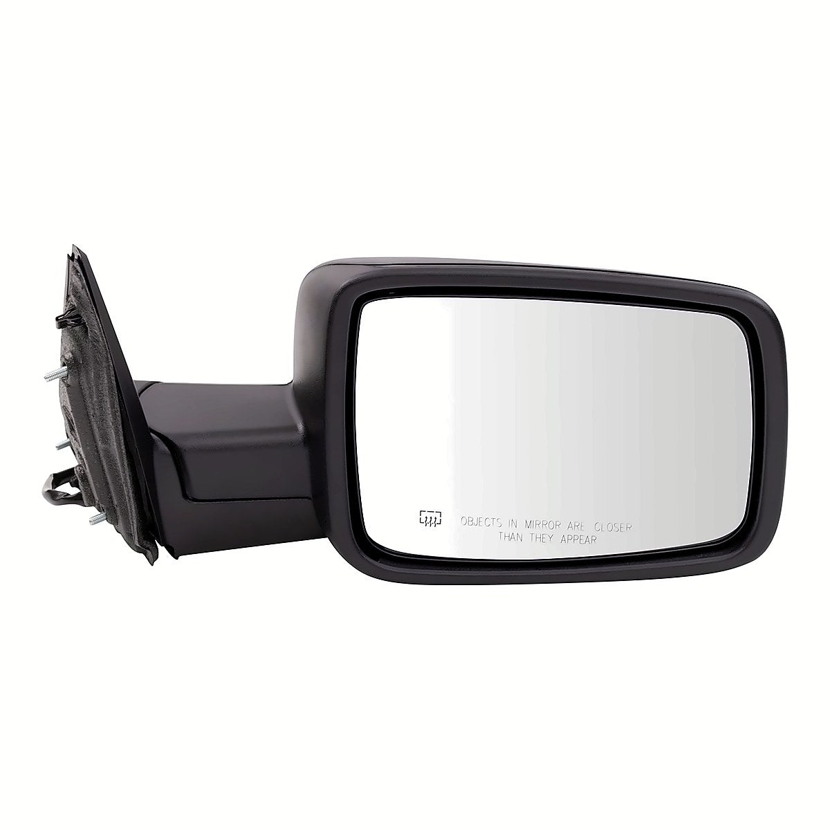 2019-2022 RAM Pickup 2500 Rear Passenger Side Door Mirror, ch1321458. Front view.