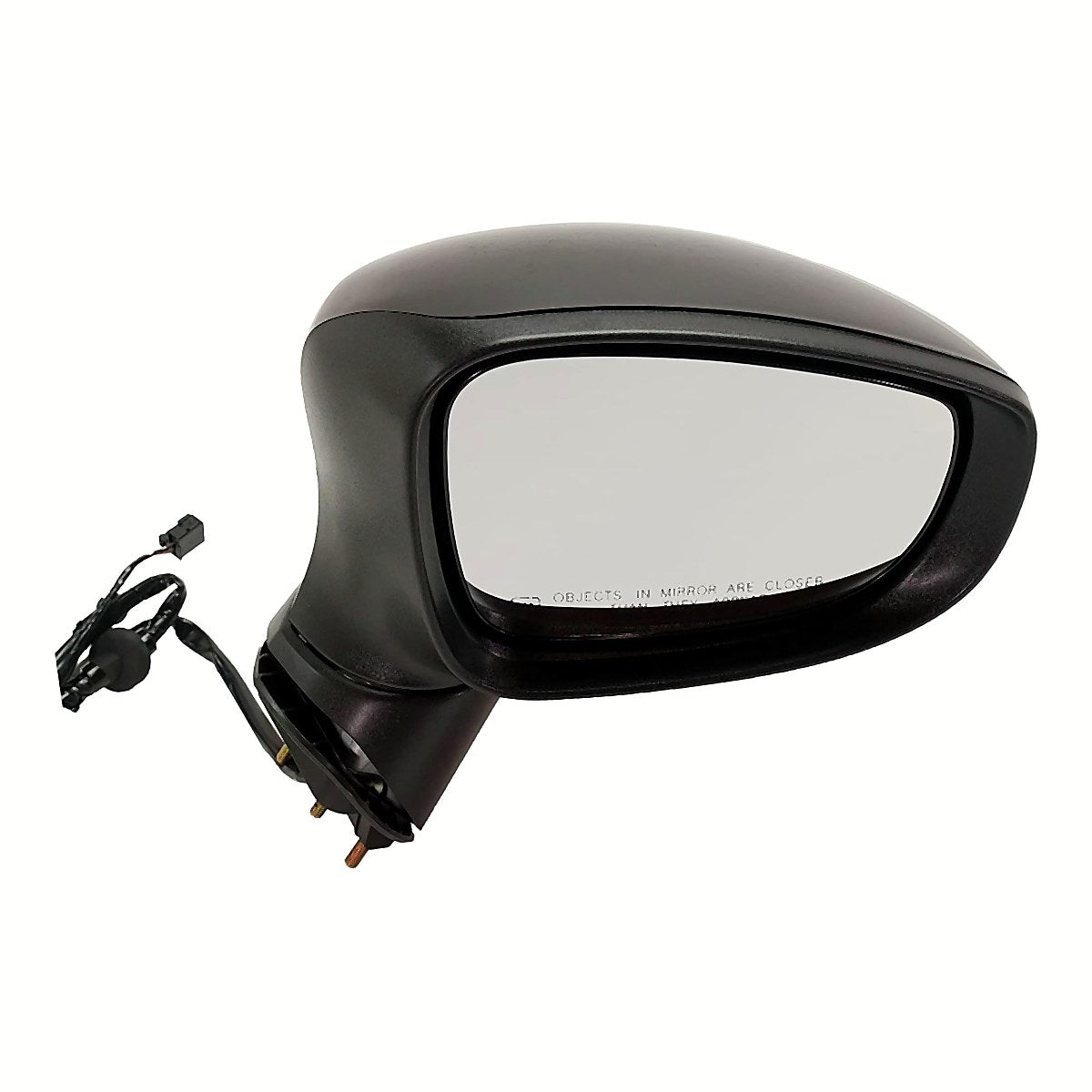 2017-2023 Chrysler Pacifica Hybrid Rear Passenger Side Door Mirror, ch1321463. Front view.
