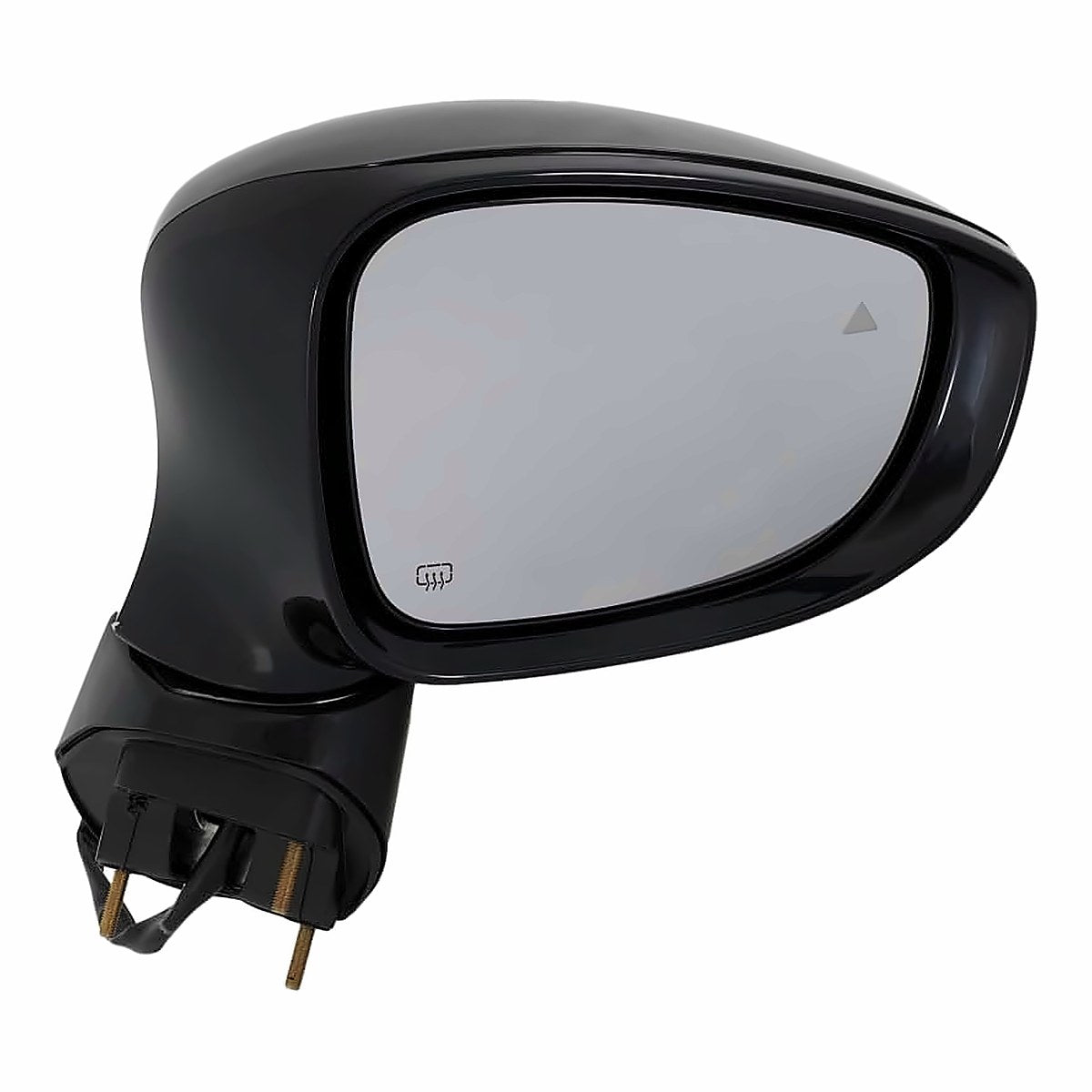 2017-2023 Chrysler Pacifica Hybrid Rear Passenger Side Door Mirror, ch1321466. Front view.