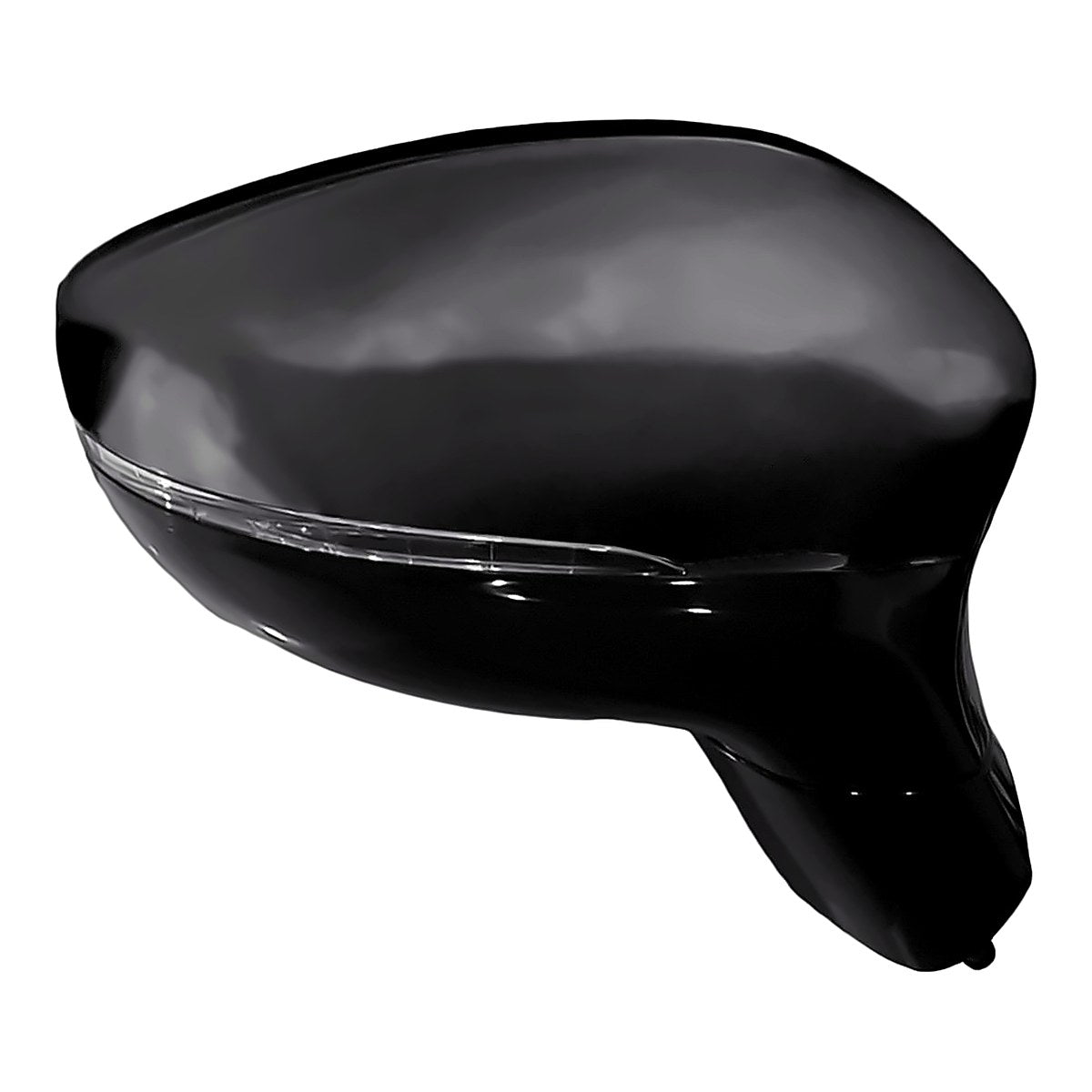 2017-2023 Chrysler Pacifica Hybrid Rear Passenger Side Door Mirror, ch1321468. Front view.