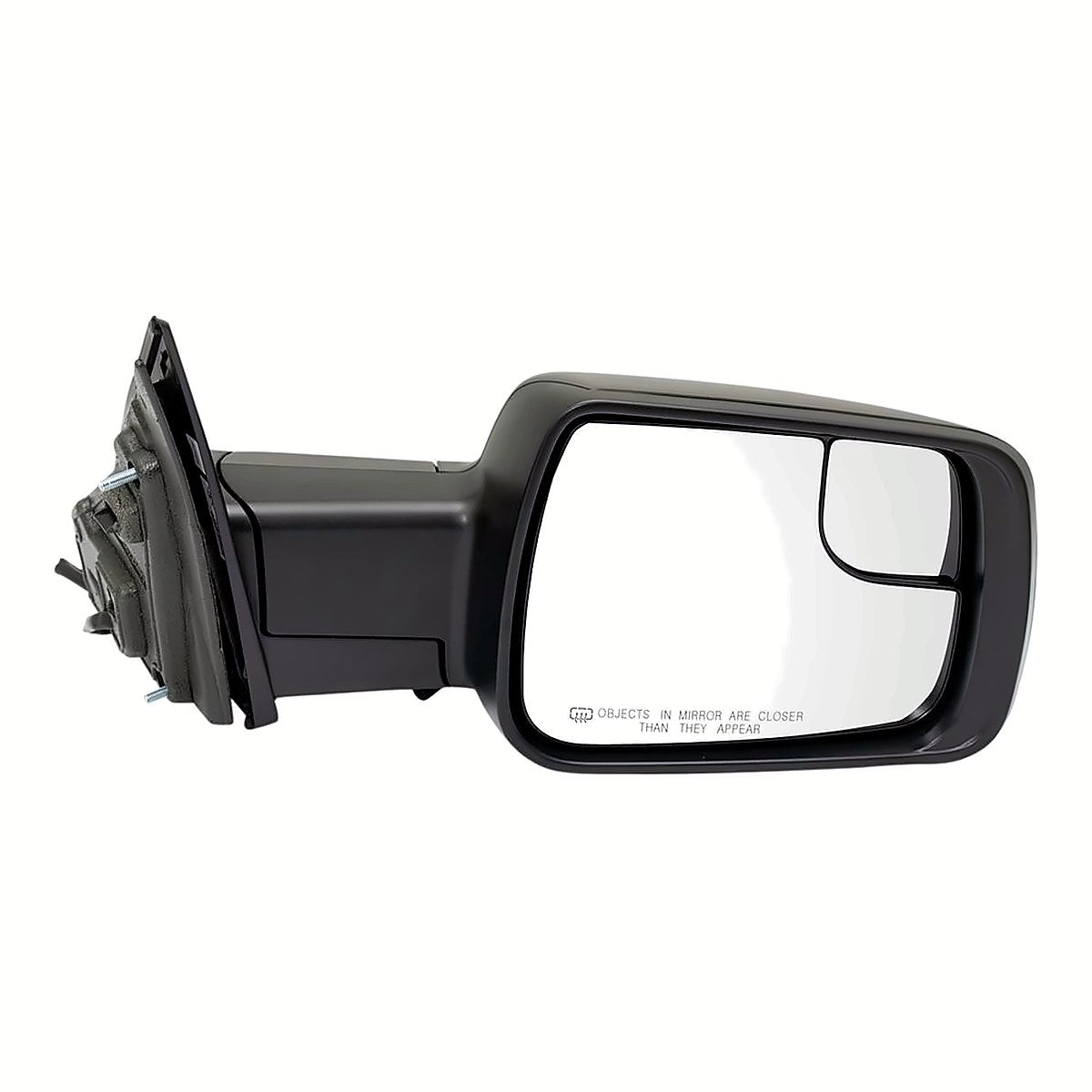 2019-2023 RAM Pickup 1500 Rear Passenger Side Door Mirror, ch1321471. Front view.