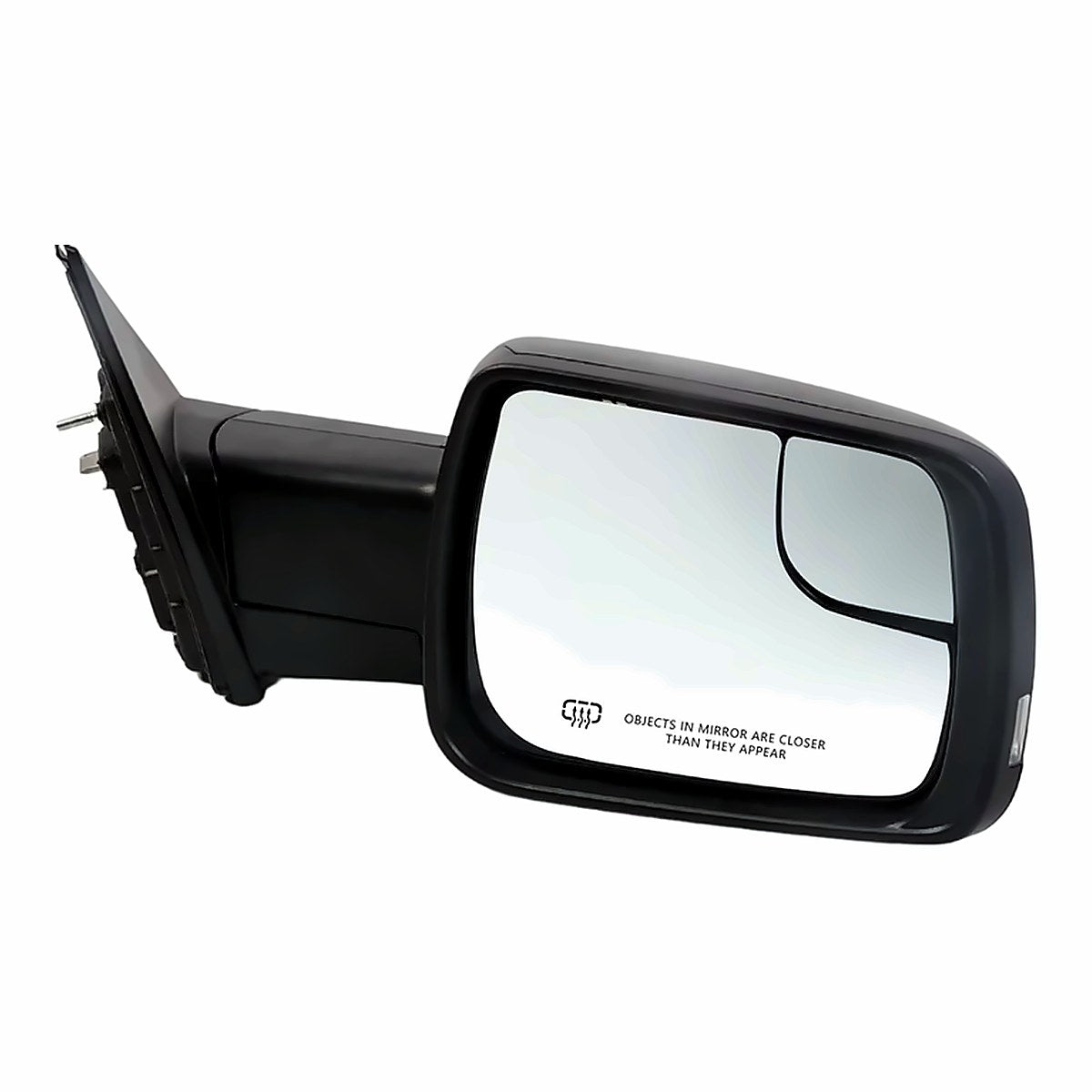 2019-2022 RAM Pickup 1500 Rear Passenger Side Door Mirror, ch1321472. Front view.