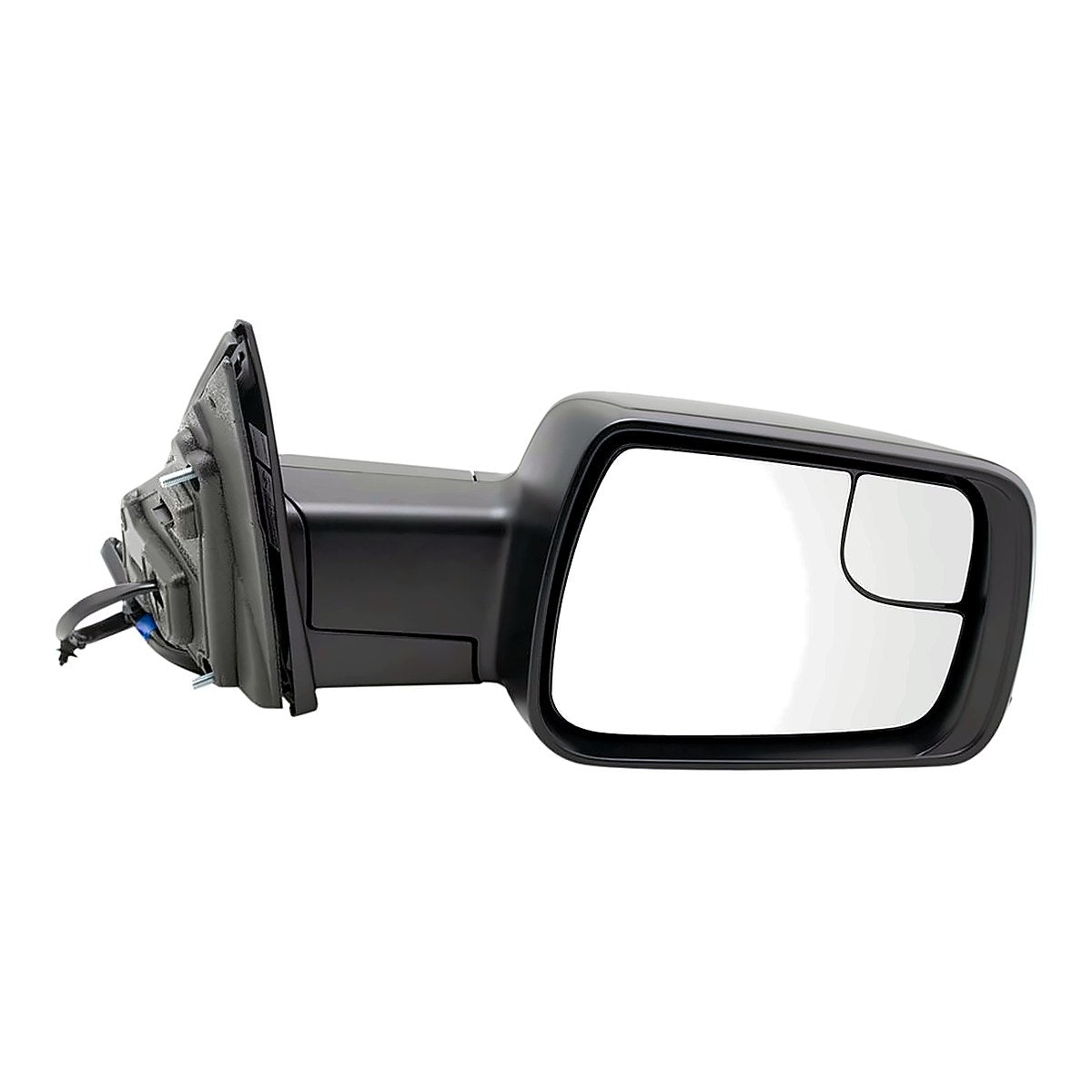 2019-2022 RAM Pickup 1500 Rear Passenger Side Door Mirror, ch1321473. Front view.