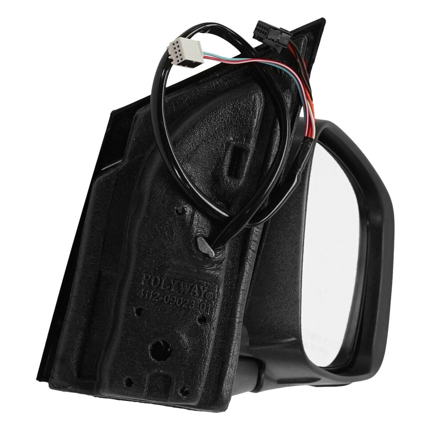 2013-2020 Dodge Caravan Mirror Passenger Side Power , CH1321478. Angle view for visual reference.