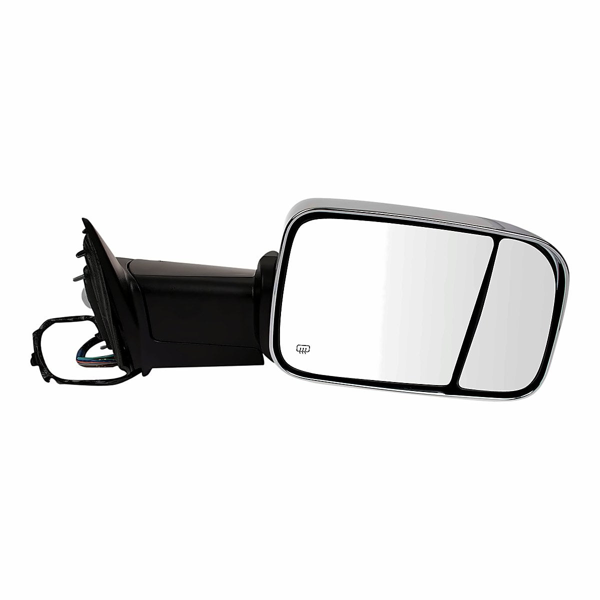 2019-2022 RAM Pickup 3500 Rear Passenger Side Door Mirror, ch1321488. Front view.