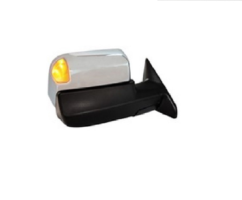 2019-2022 Ram Pickup-2500 Mirror Passenger Side Chrome , CH1321488. Designed for OEM alignment.