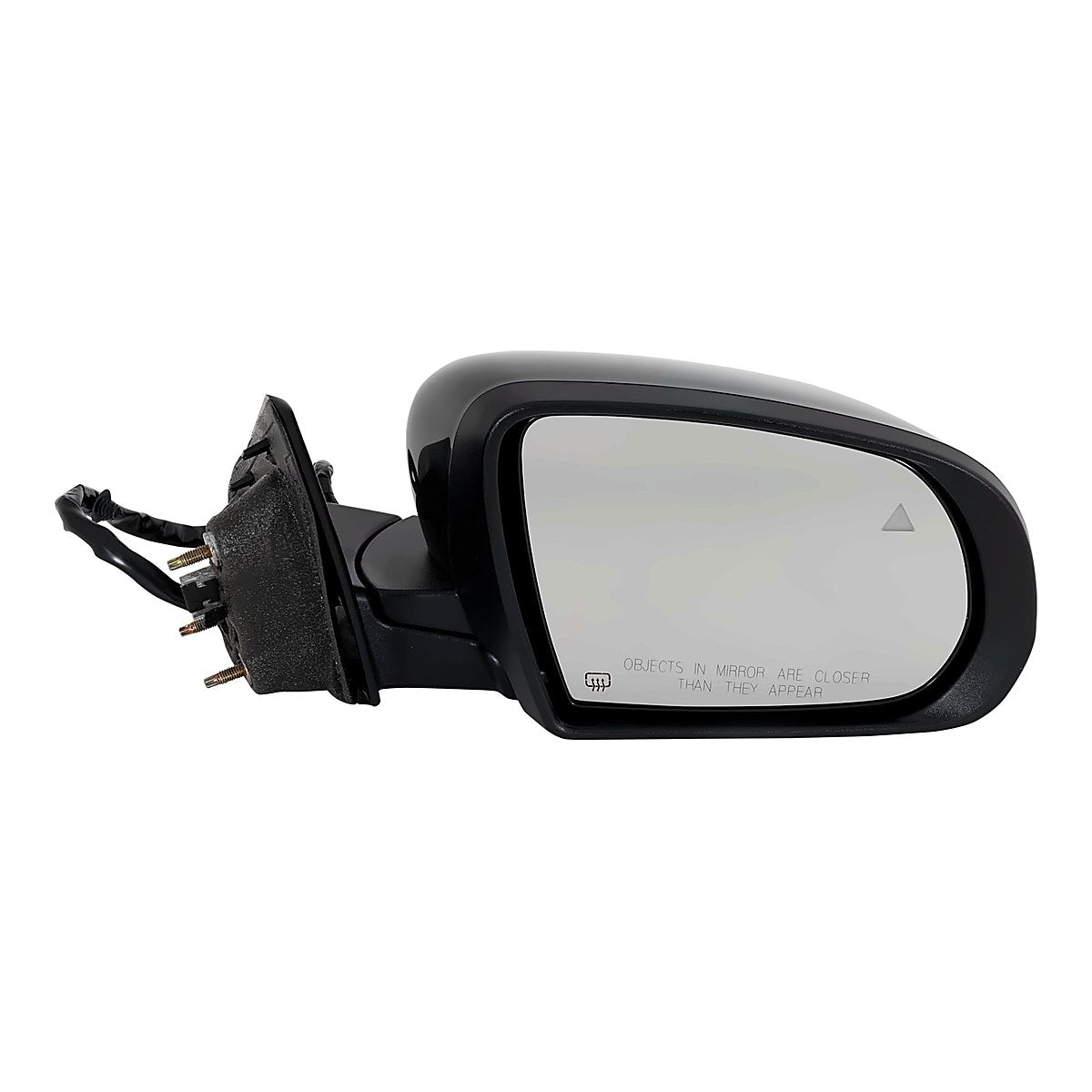 2017-2023 Jeep Compass Rear Passenger Side Door Mirror, ch1321500. Front view.
