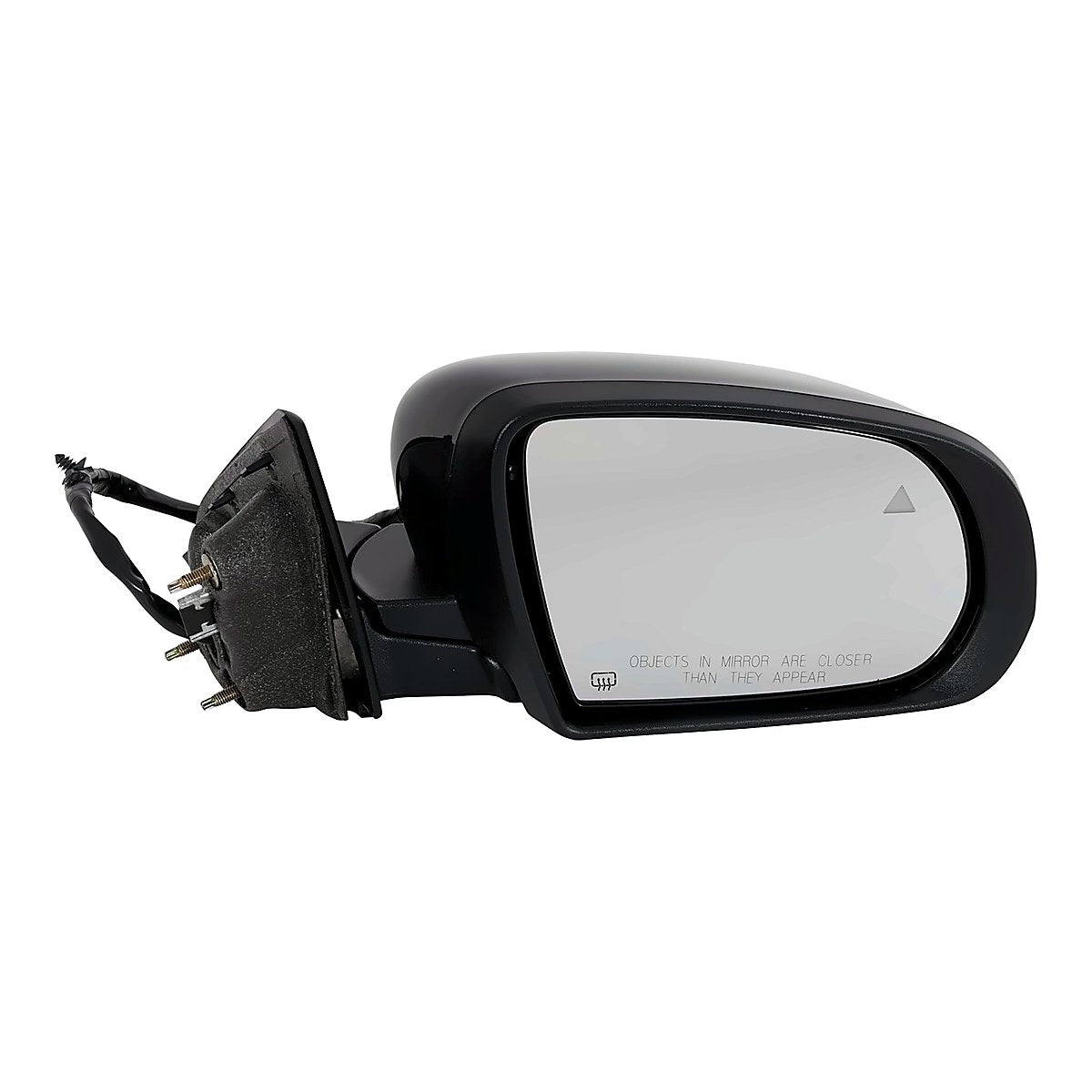 2017-2023 Jeep Compass Rear Passenger Side Door Mirror, ch1321501. Front view.