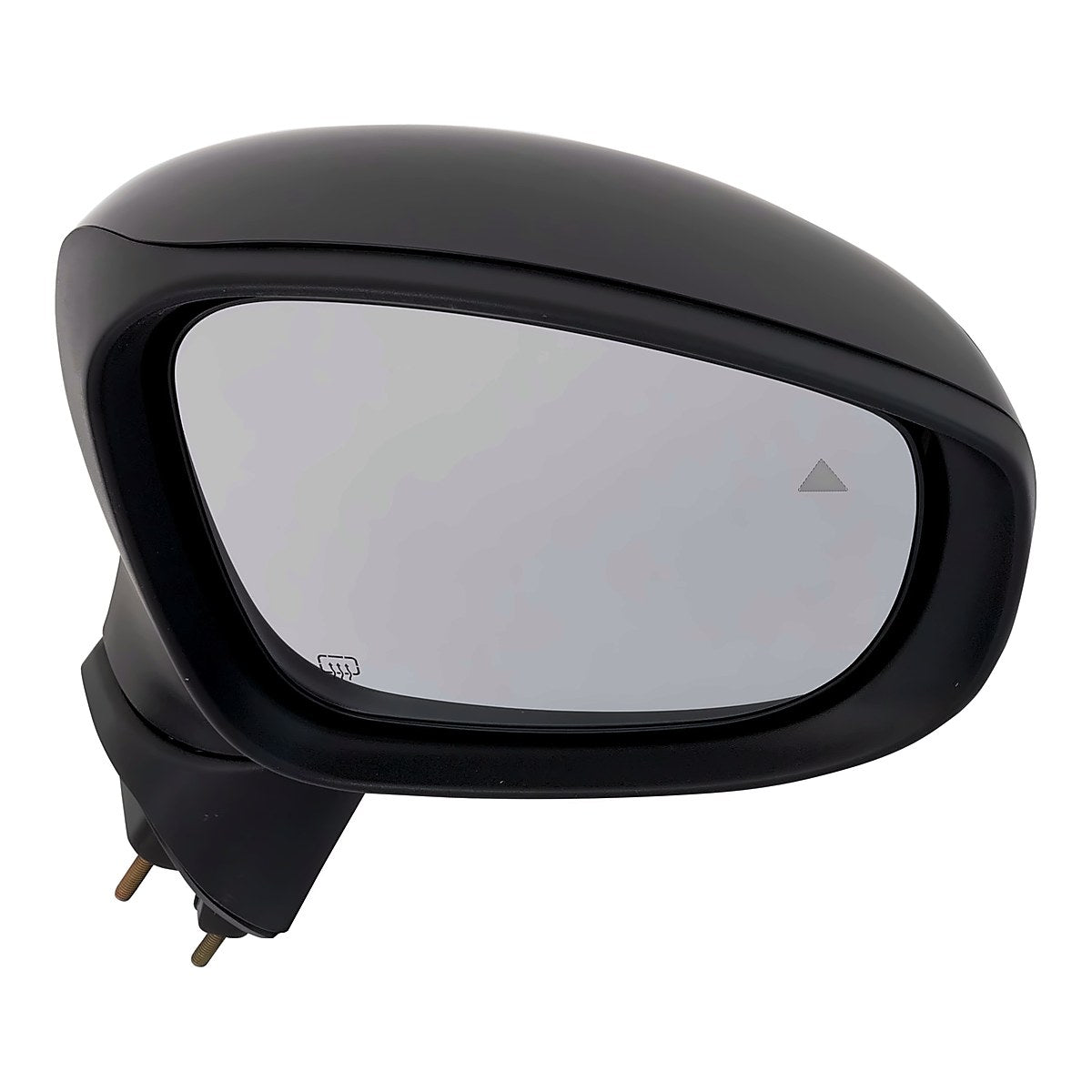 2017-2023 Chrysler Pacifica Hybrid Rear Passenger Side Door Mirror, ch1321516. Front view.