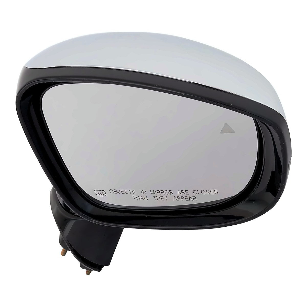 2020-2023 Chrysler Pacifica Rear Passenger Side Door Mirror, ch1321520. Front view.