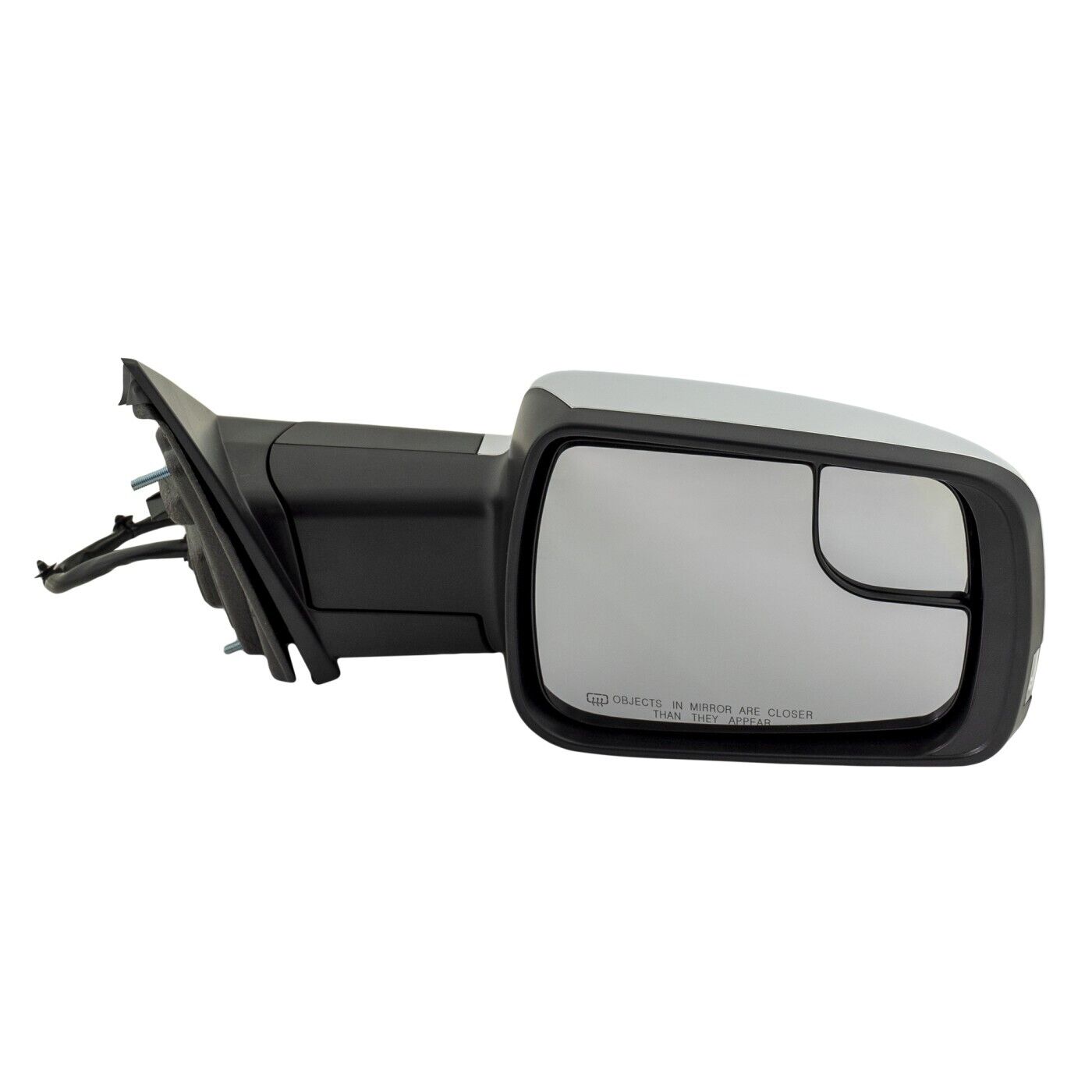 2019-2022 Ram Pickup-1500 Mirror Passenger Side Power , CH1321525. OEM-style replacement.