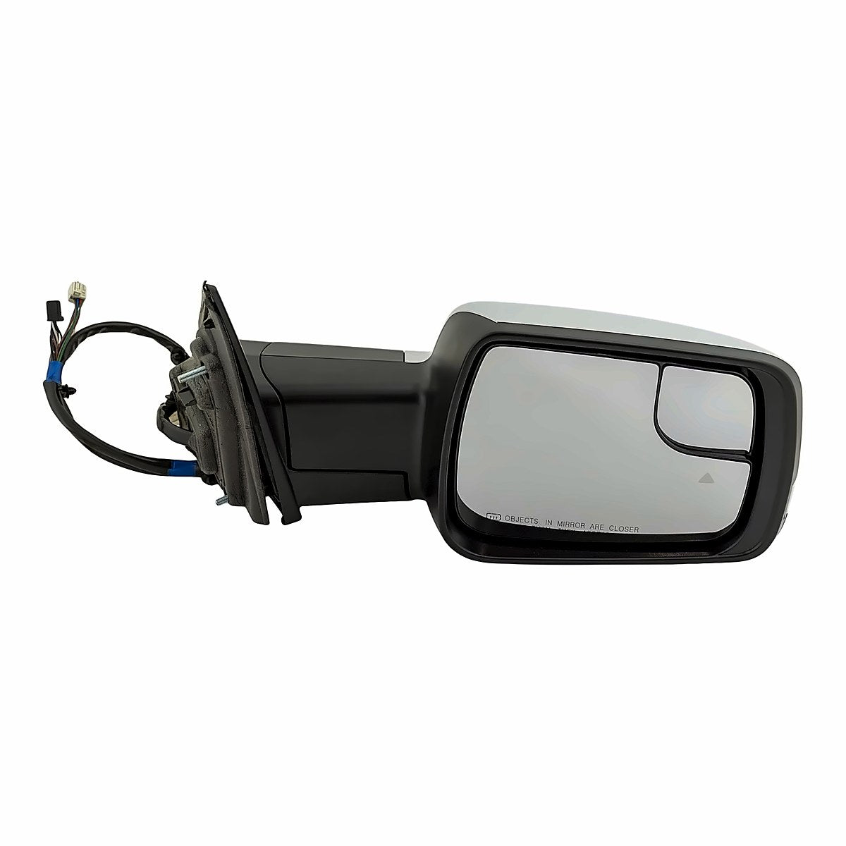 2019-2022 RAM Pickup 1500 Rear Passenger Side Door Mirror, ch1321526. Front view.