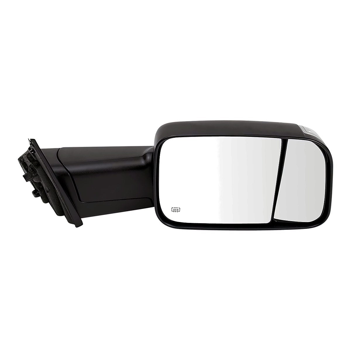 2020-2023 RAM Pickup 1500 Rear Passenger Side Door Mirror, ch1321528. Front view.