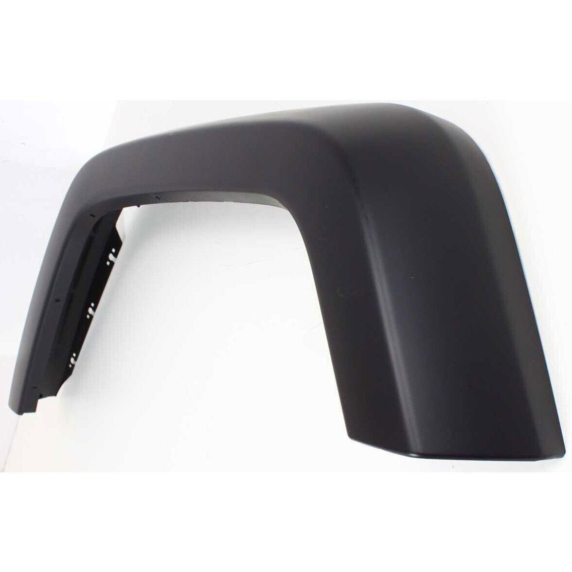 2018 Jeep Wrangler Fender Flare Rear Driver Side Smooth , CH1768103. Angle view for visual reference.