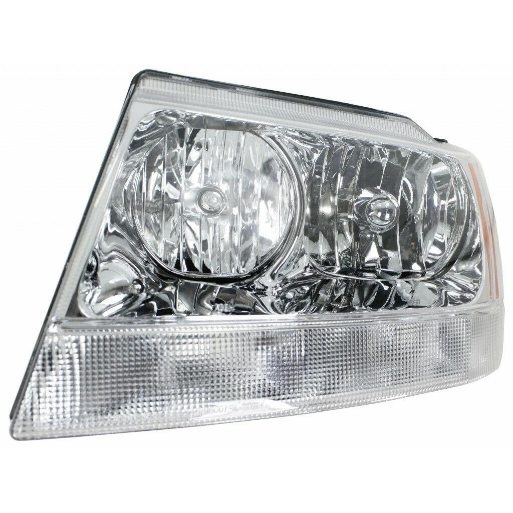 1999-2004 Jeep Grand Cherokee Head Lamp Driver Side Ltd , CH2502120. High-strength and long-lasting.