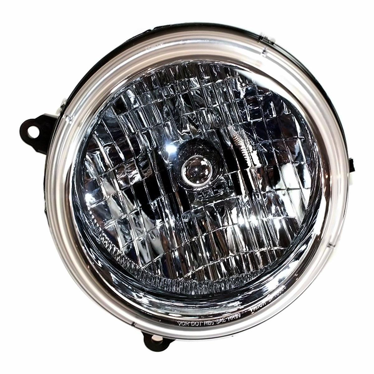 2002-2003 Jeep Liberty Driver Side Head Lamp, ch2502136. Front view.