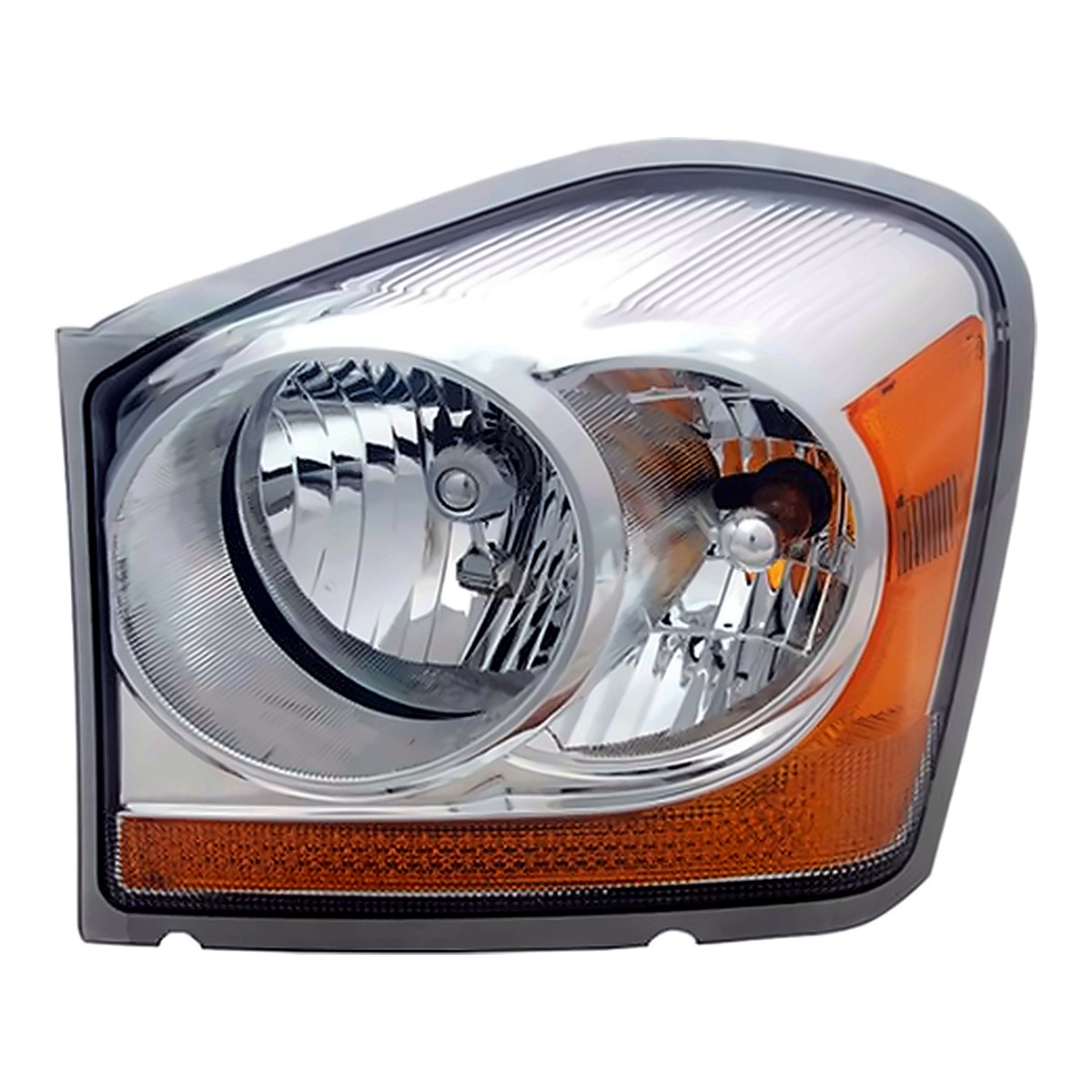 2004-2005 Dodge Durango Driver Side Head Lamp, ch2502147. Front view.