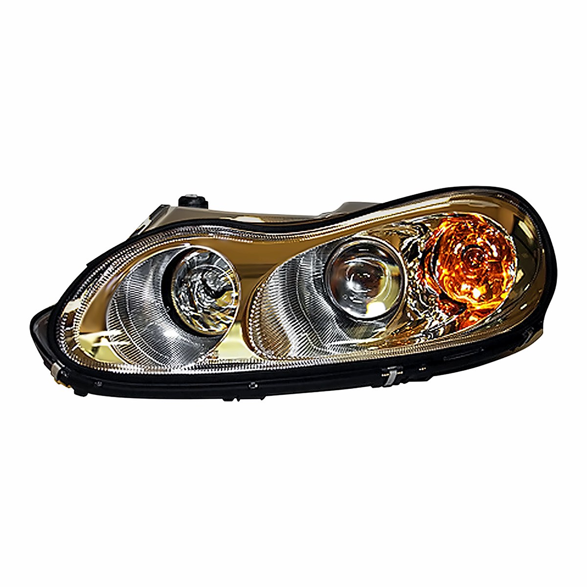 1999-2001 Chrysler Lhs Driver Side Head Lamp, ch2502148. Front view.