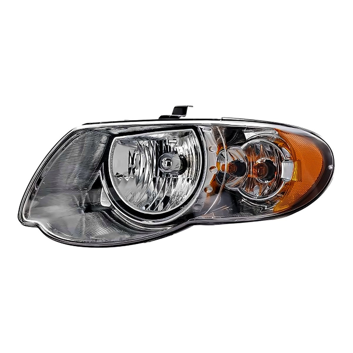 2005-2007 Chrysler Town Country Driver Side Head Lamp, ch2502152. Front view.