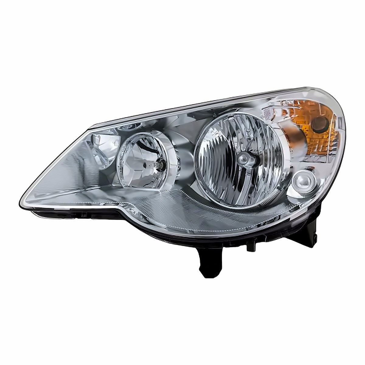 2007-2010 Chrysler Sebring Sedan Driver Side Head Lamp, ch2502178. Front view.