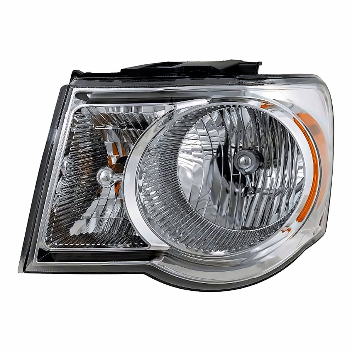 2007-2009 Chrysler Aspen Driver Side Head Lamp, ch2502179. Front view.