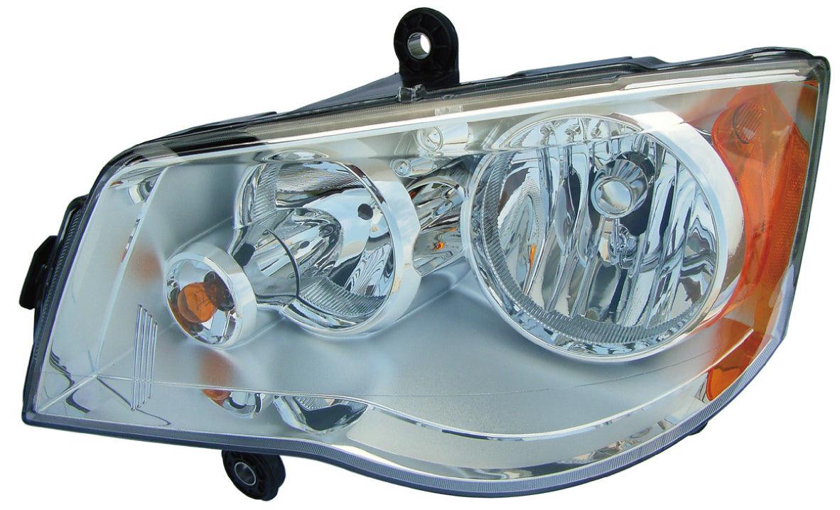 2012-2015 Ram Cargo-Van Head Lamp Driver Side Halogen , CH2502192. Designed for OEM alignment.