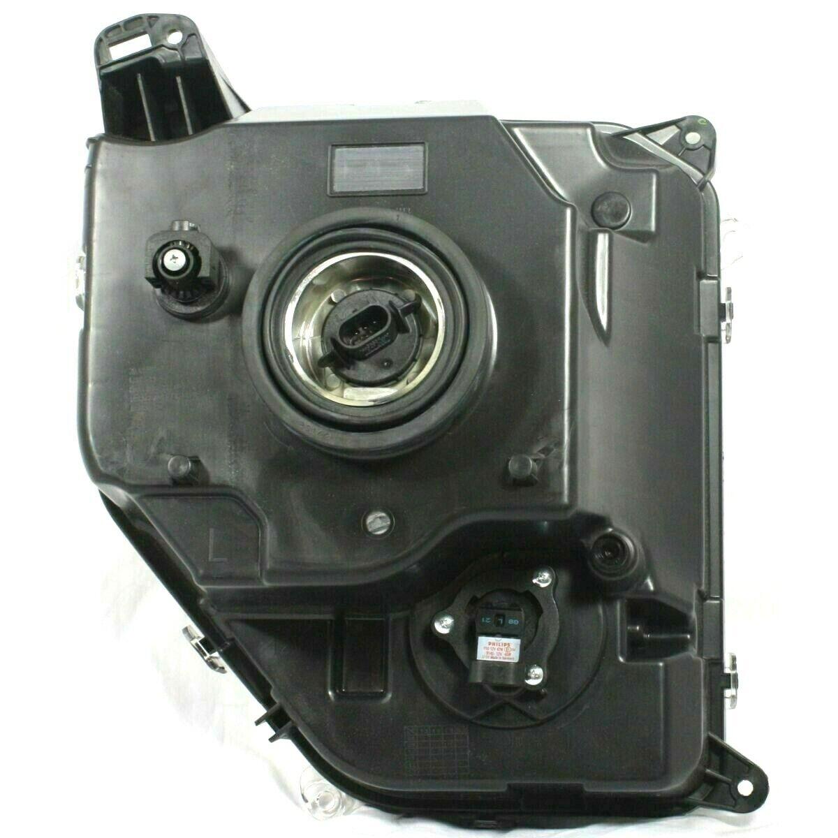 2008-2009 Jeep Liberty Head Lamp Driver Side With Fog Chrome Bezel , CH2502199. Tested for reliable performance.