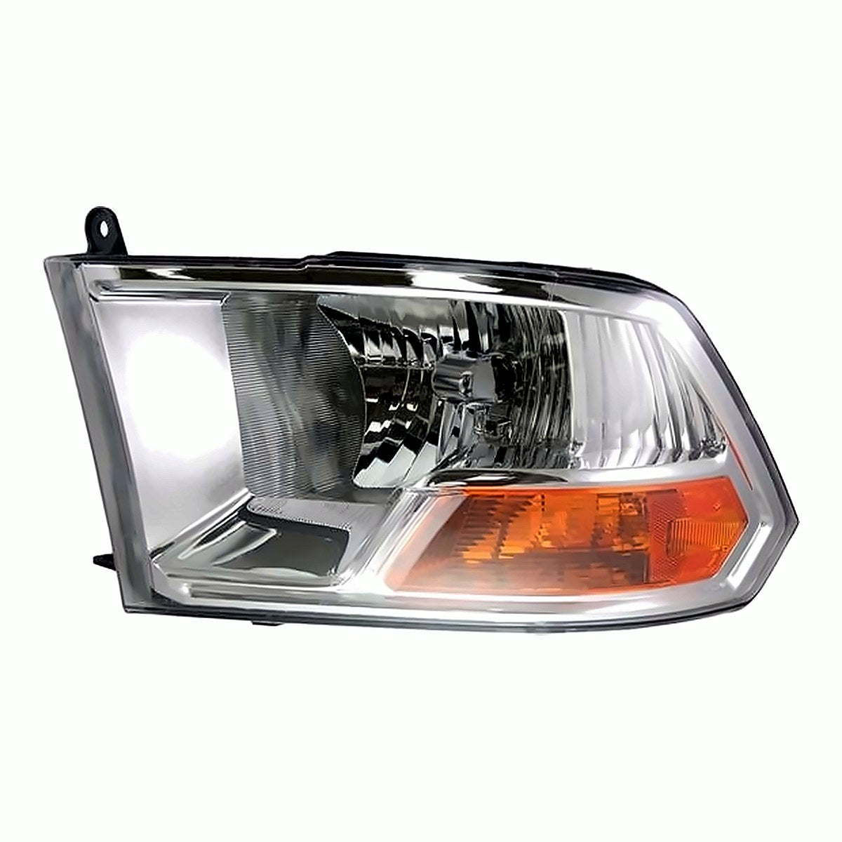 2009-2010 Dodge RAM 1500 Driver Side Head Lamp, ch2502217. Front view.