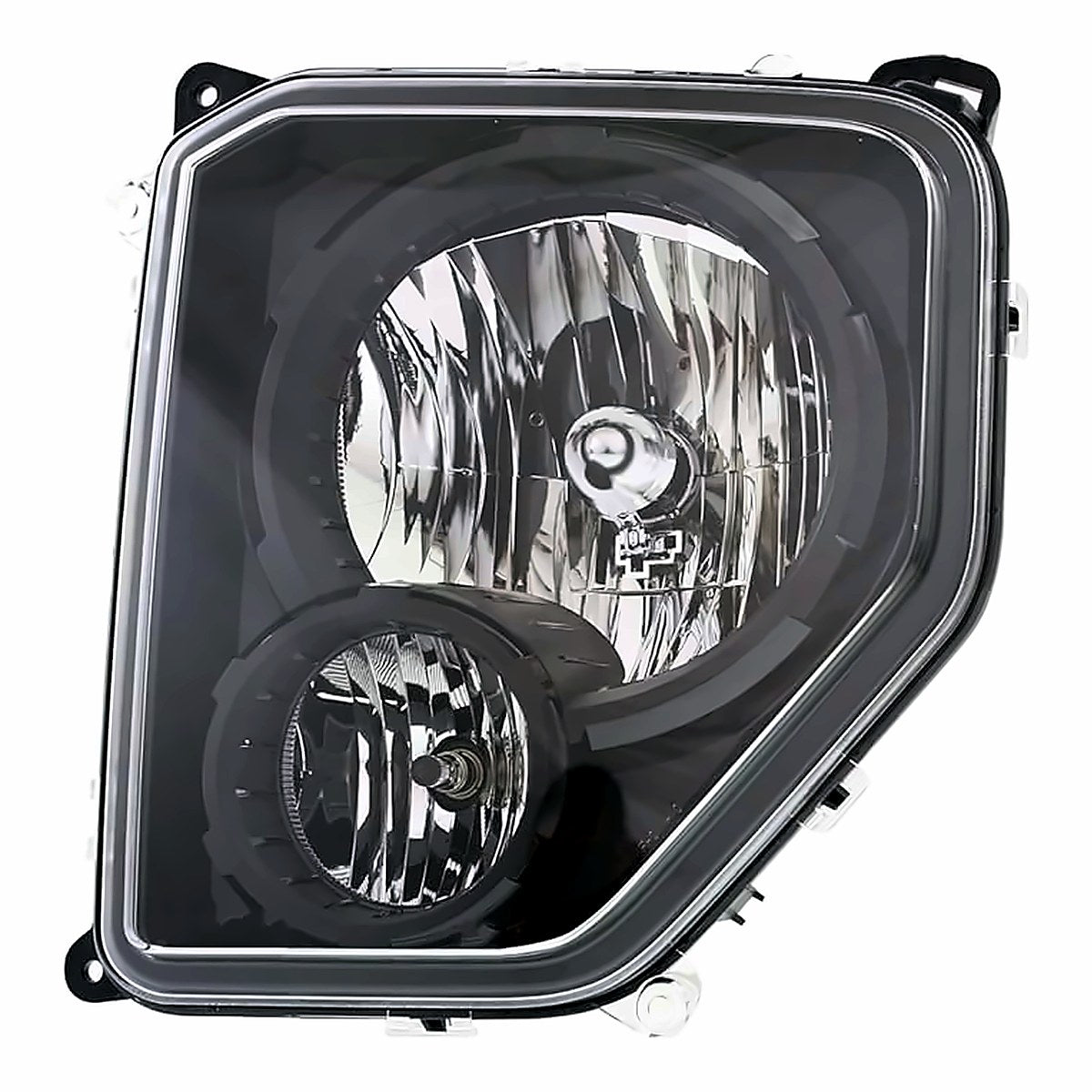 2010-2012 Jeep Liberty Driver Side Head Lamp, ch2502227. Front view.