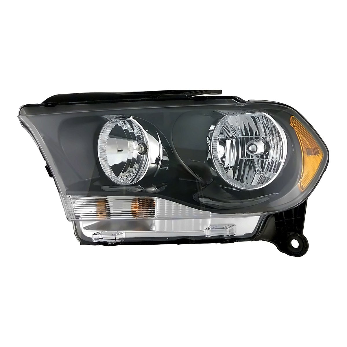 2011-2013 Dodge Durango Driver Side Head Lamp, ch2502229. Front view.