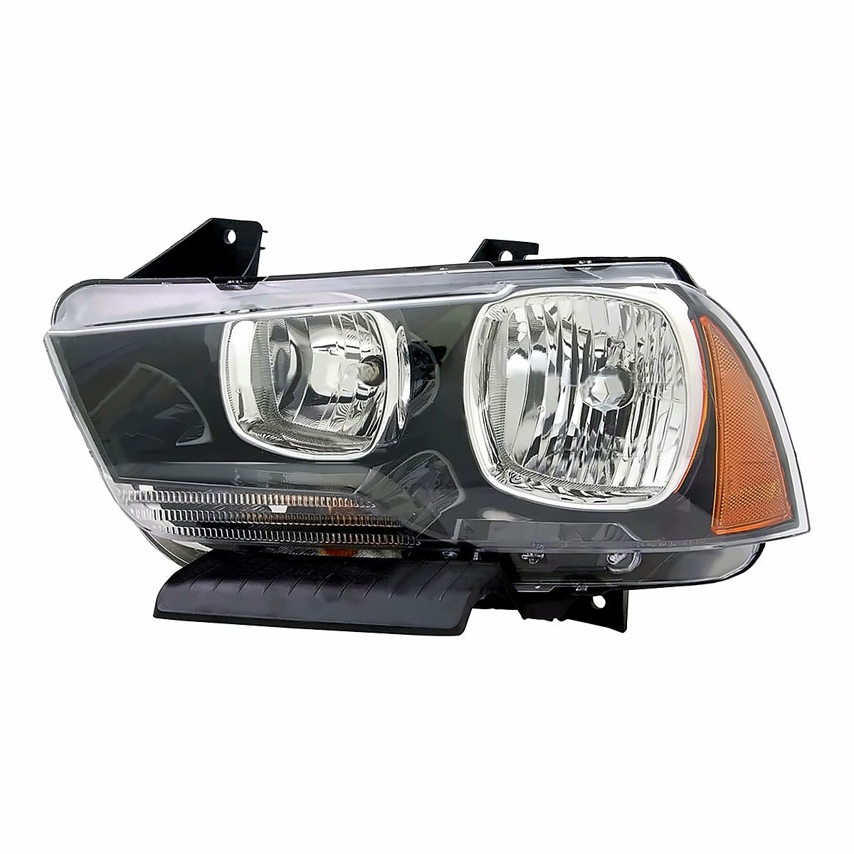2011-2014 Dodge Charger Driver Side Head Lamp, ch2502232. Front view.