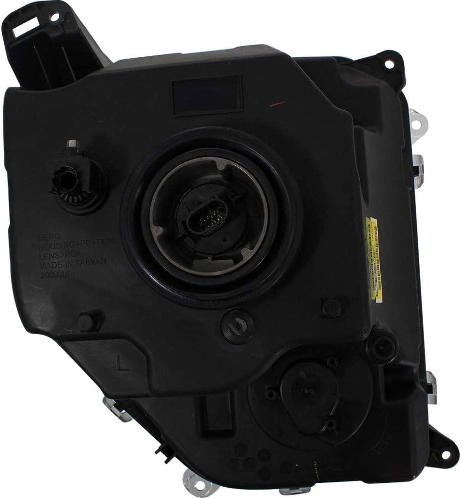 2008-2012 Jeep Liberty Head Lamp Driver Side , CH2502234. Factory-style replacement part.