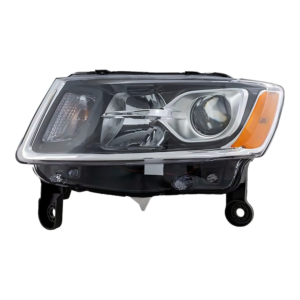 2014-2016 Jeep Grand Cherokee Driver Side Head Lamp, ch2502247. Front view.
