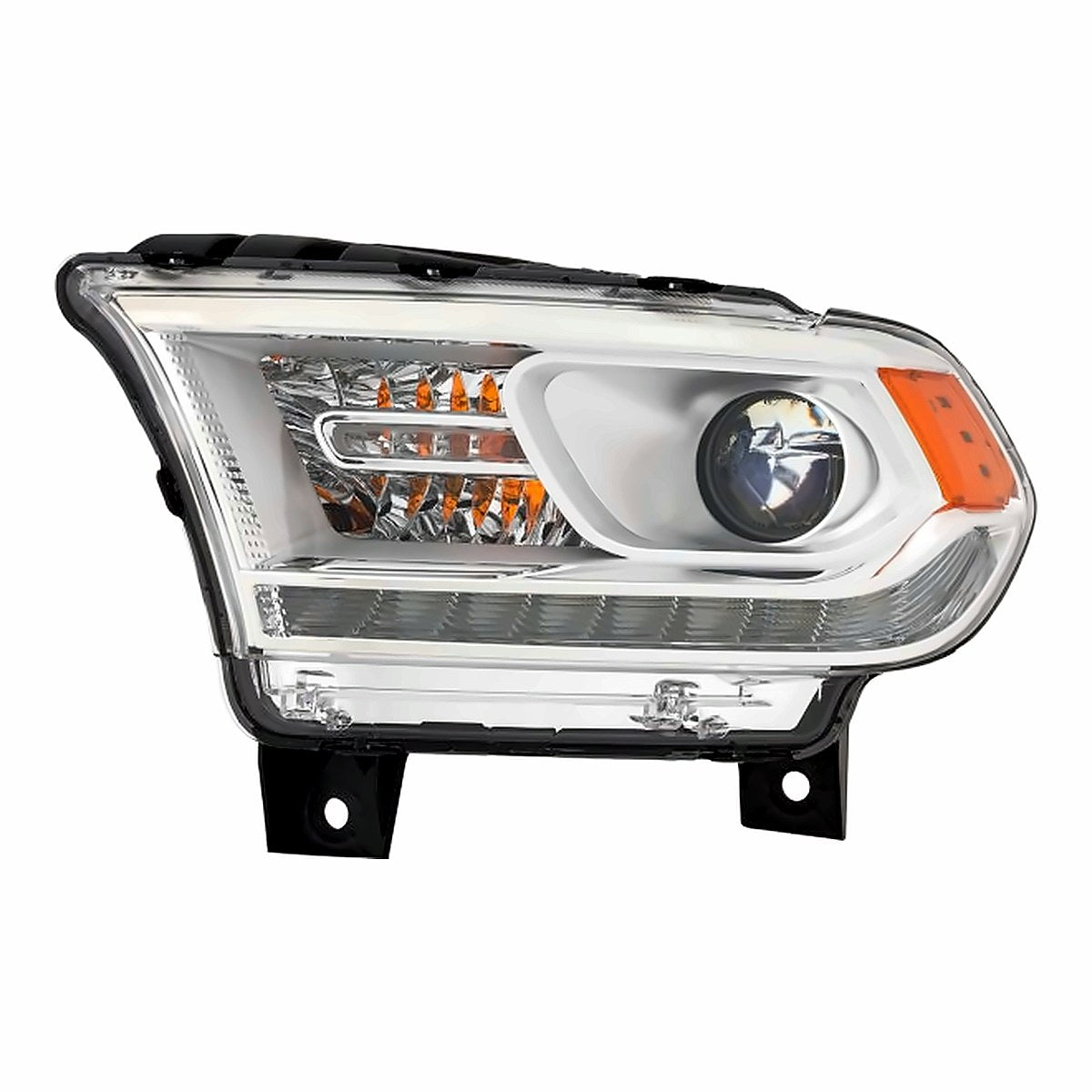 2014-2015 Dodge Durango Driver Side Head Lamp, ch2502257. Front view.