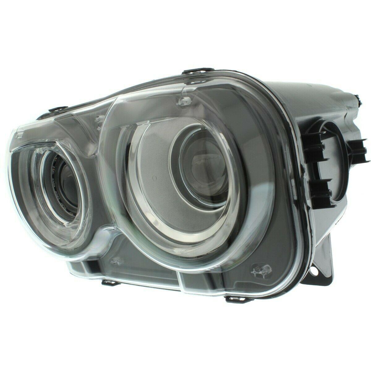 2015-2023 Dodge Challenger Head Lamp Driver Side Halogen Without Air Intake , CH2502267. Durable and impact-resistant.