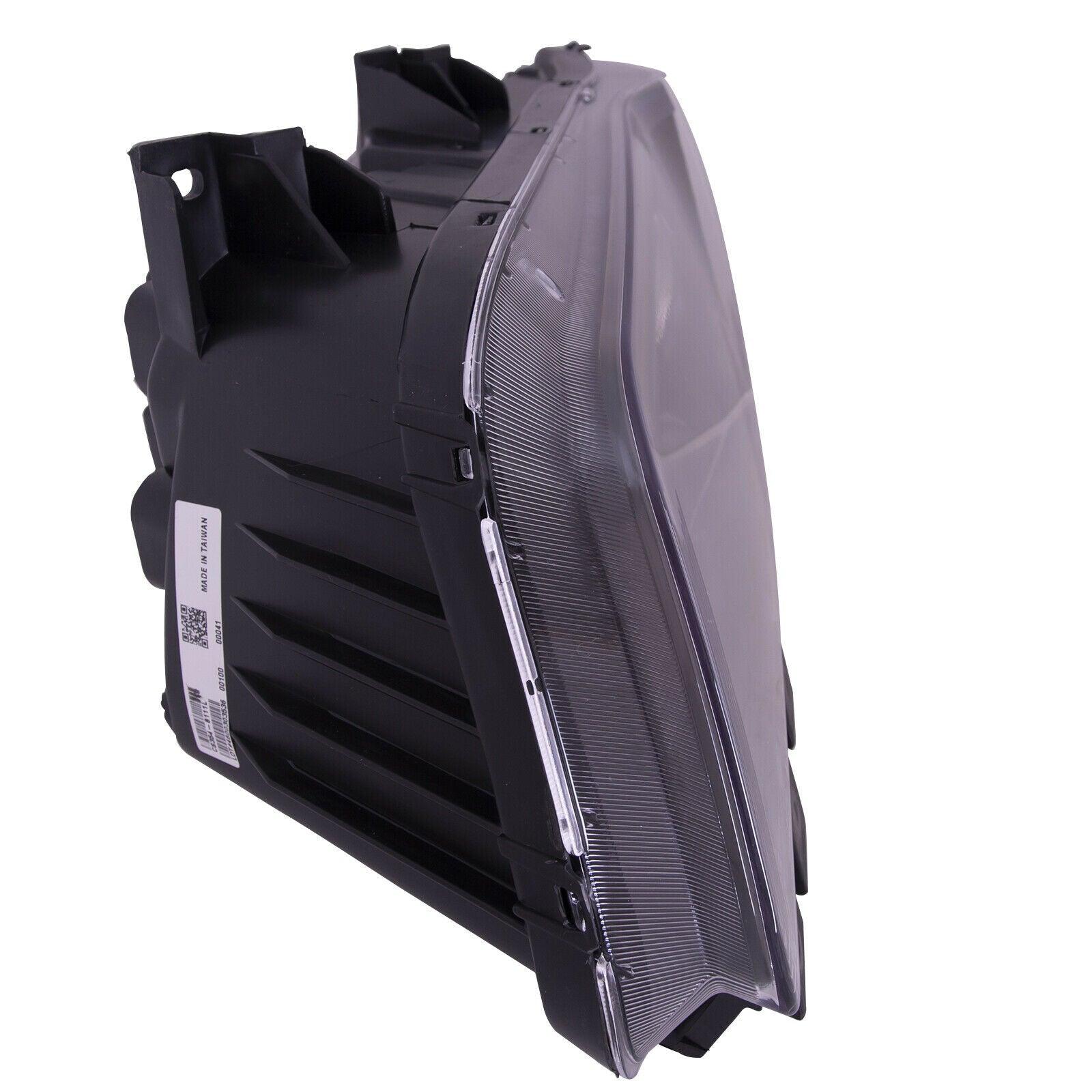 2015-2017 Chrysler 300 Head Lamp Driver Side Halogen Black Bezel , CH2502269. Made with quality materials.