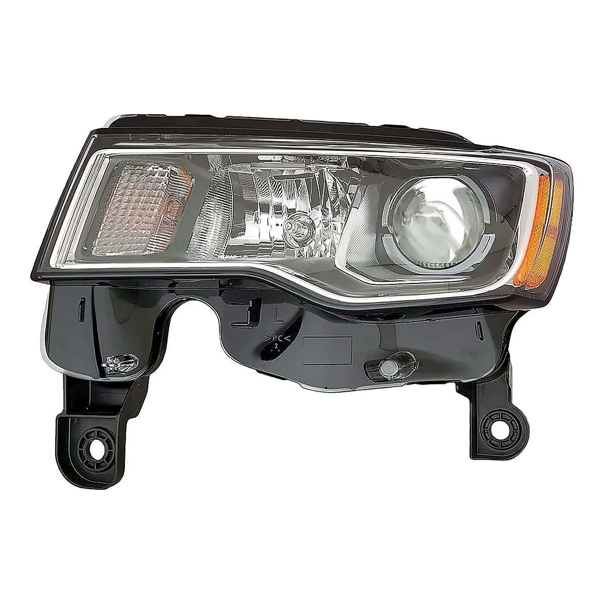 2017-2021 Jeep Grand Cherokee Driver Side Head Lamp, ch2502297. Front view.